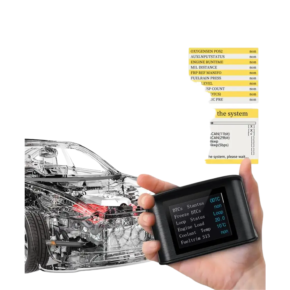 P10 affichage tête haute P10-Pro OBD compteur de vitesse numérique intelligent alarme de survitesse tachymètre tension