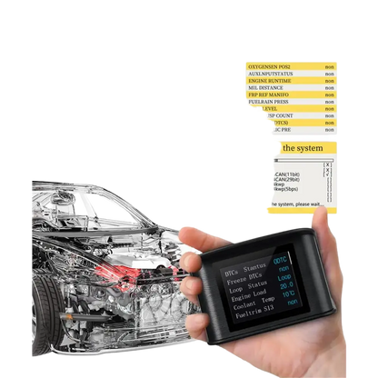 P10 affichage tête haute P10-Pro OBD compteur de vitesse numérique intelligent alarme de survitesse tachymètre tension