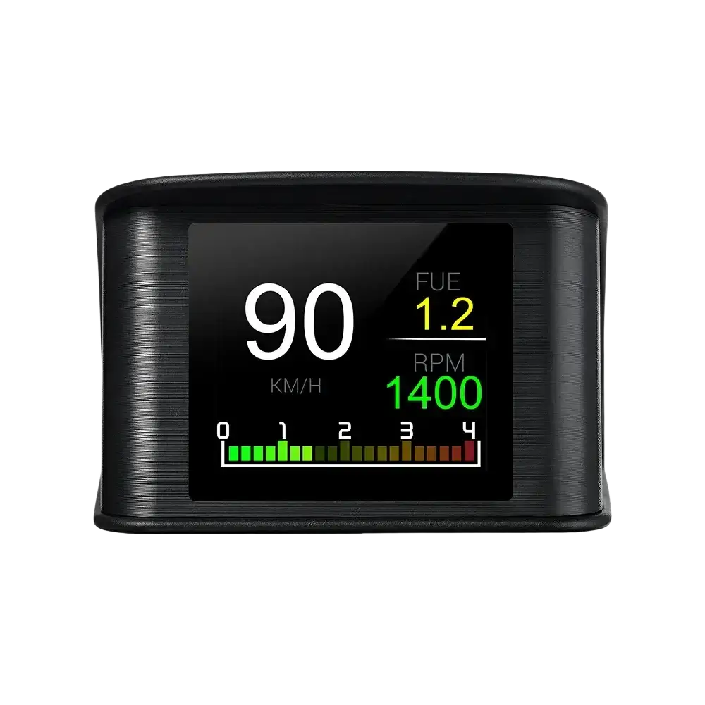 P10 affichage tête haute P10-Pro OBD compteur de vitesse numérique intelligent alarme de survitesse tachymètre tension