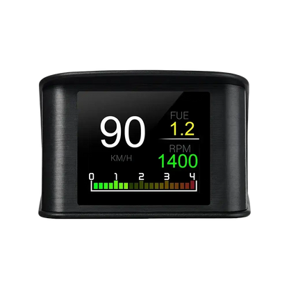P10 affichage tête haute P10-Pro OBD compteur de vitesse numérique intelligent alarme de survitesse tachymètre tension