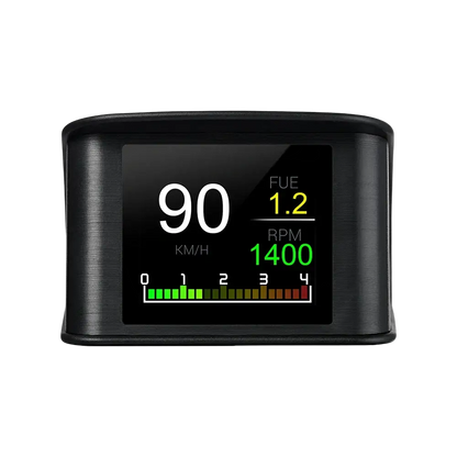 P10 affichage tête haute P10-Pro OBD compteur de vitesse numérique intelligent alarme de survitesse tachymètre tension