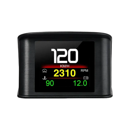 P10 affichage tête haute P10-Pro OBD compteur de vitesse numérique intelligent alarme de survitesse tachymètre tension