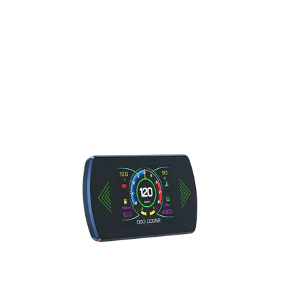 P12 voiture OBD2 affichage tête haute double système pour HUD OBD jauge de voiture compteur numérique intelligent