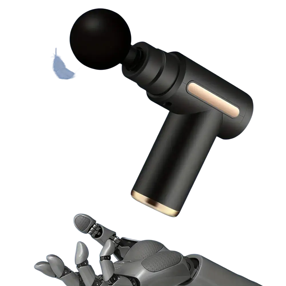 Pistolet de Massage Portable à vibrations pour Fascia pour le corps le cou le dos Relaxation musculaire profonde
