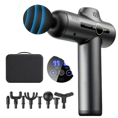 Pistolet de Massage Portable à vibrations pour Fascia pour le corps le cou le dos Relaxation musculaire profonde