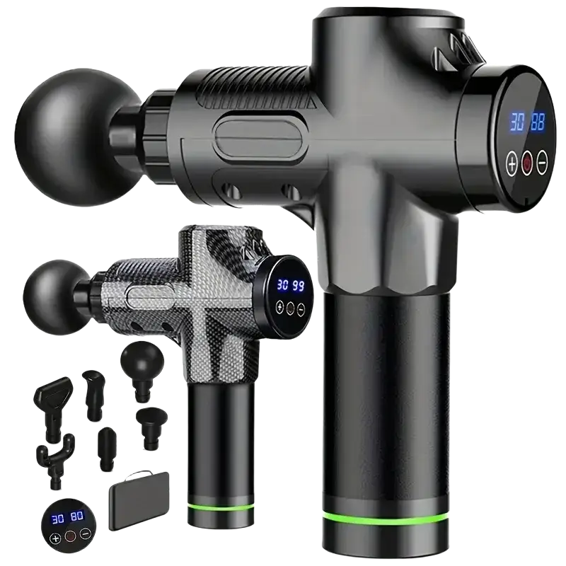 Pistolet de Massage Portable à vibrations pour Fascia pour le corps le cou le dos Relaxation musculaire profonde