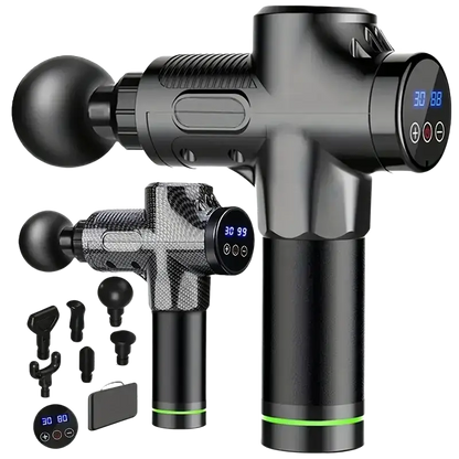 Pistolet de Massage Portable à vibrations pour Fascia pour le corps le cou le dos Relaxation musculaire profonde