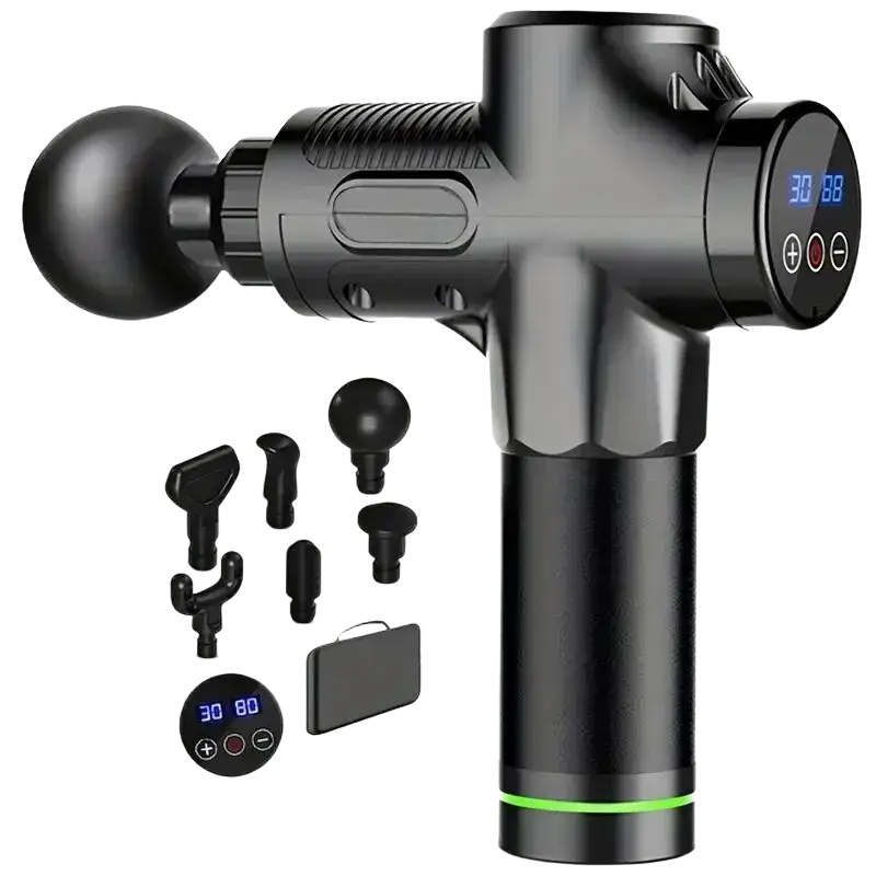 Pistolet de Massage Portable à vibrations pour Fascia pour le corps le cou le dos Relaxation musculaire profonde