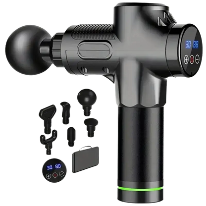 Pistolet de Massage Portable à vibrations pour Fascia pour le corps le cou le dos Relaxation musculaire profonde