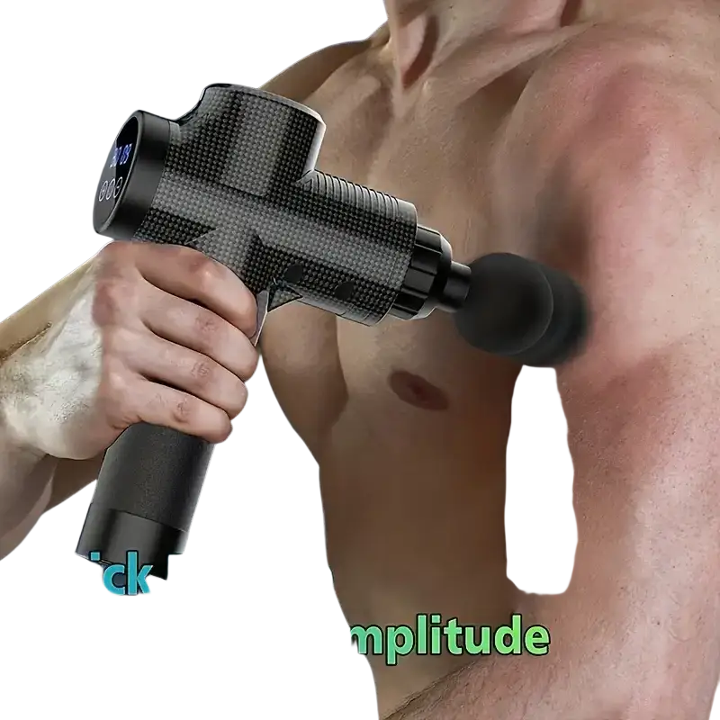 Pistolet de Massage Portable à vibrations pour Fascia pour le corps le cou le dos Relaxation musculaire profonde