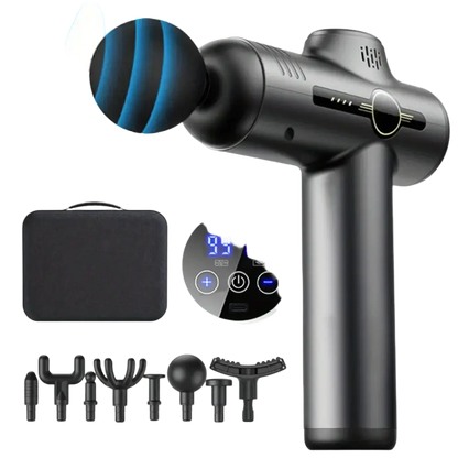 Pistolet de Massage Portable à vibrations pour Fascia pour le corps le cou le dos Relaxation musculaire profonde