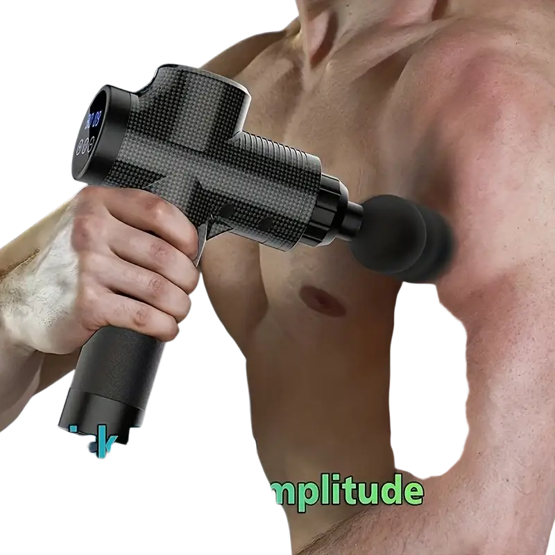 Pistolet de Massage Portable à vibrations pour Fascia pour le corps le cou le dos Relaxation musculaire profonde