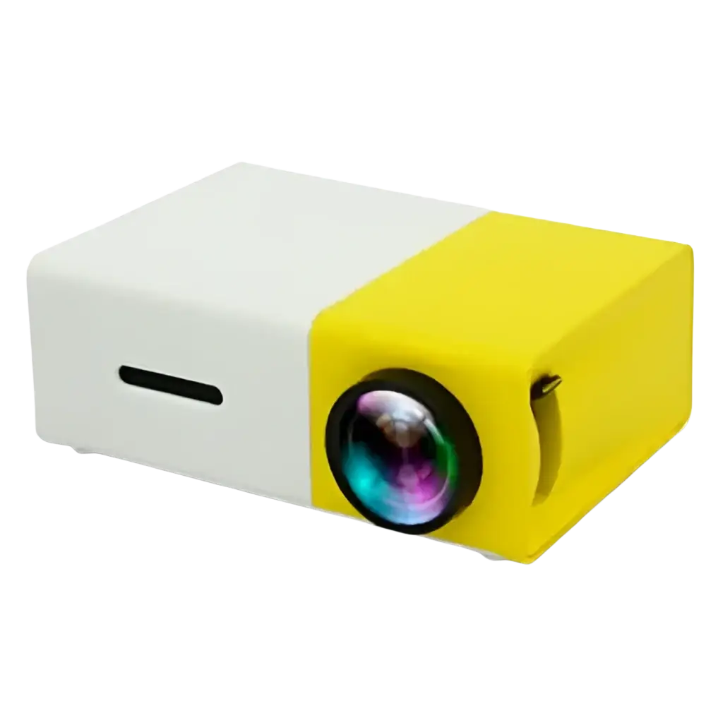 Portable Projector 3D Hd Led Home Theater Cinema HDMI-compatible Usb Audio Projector Yg300 Mini Projector - UK with 100