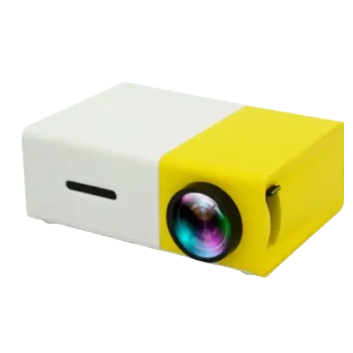 Portable Projector 3D Hd Led Home Theater Cinema HDMI-compatible Usb Audio Projector Yg300 Mini Projector - EU with 150