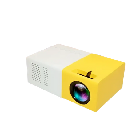 Portable Projector 3D Hd Led Home Theater Cinema HDMI-compatible Usb Audio Projector Yg300 Mini Projector - video