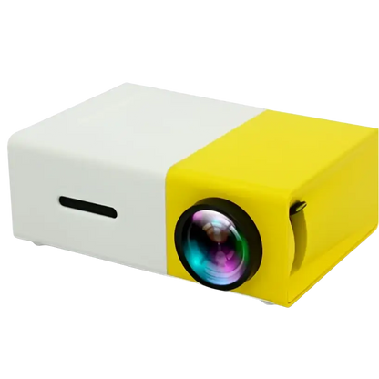Portable Projector 3D Hd Led Home Theater Cinema HDMI-compatible Usb Audio Projector Yg300 Mini Projector - US with 100