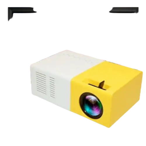 Portable Projector 3D Hd Led Home Theater Cinema HDMI-compatible Usb Audio Projector Yg300 Mini Projector - video