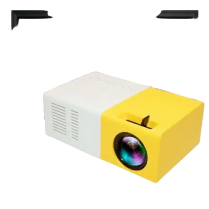Portable Projector 3D Hd Led Home Theater Cinema HDMI-compatible Usb Audio Projector Yg300 Mini Projector - video