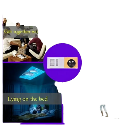 Portable Projector 3D Hd Led Home Theater Cinema HDMI-compatible Usb Audio Projector Yg300 Mini Projector - video