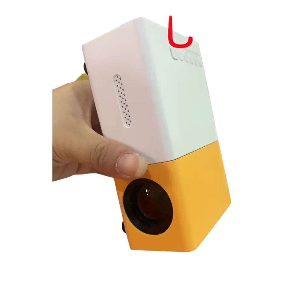 Portable Projector 3D Hd Led Home Theater Cinema HDMI-compatible Usb Audio Projector Yg300 Mini Projector - UK - video