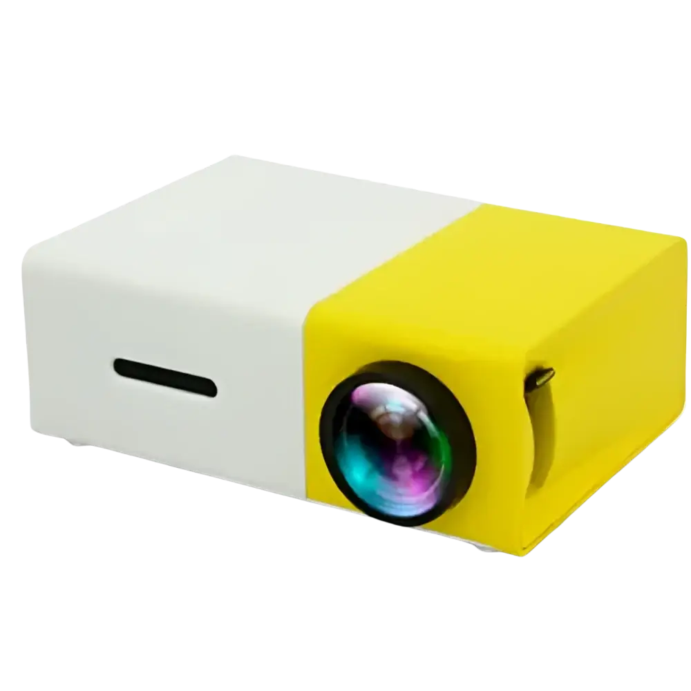 Portable Projector 3D Hd Led Home Theater Cinema HDMI-compatible Usb Audio Projector Yg300 Mini Projector - UK with 150