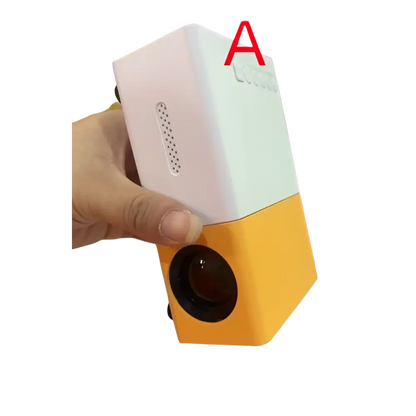 Portable Projector 3D Hd Led Home Theater Cinema HDMI-compatible Usb Audio Projector Yg300 Mini Projector - AU - video