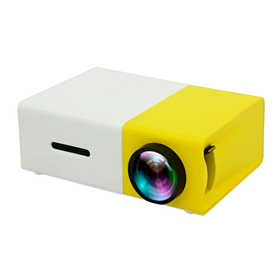 Portable Projector 3D Hd Led Home Theater Cinema HDMI-compatible Usb Audio Projector Yg300 Mini Projector - EU with 84
