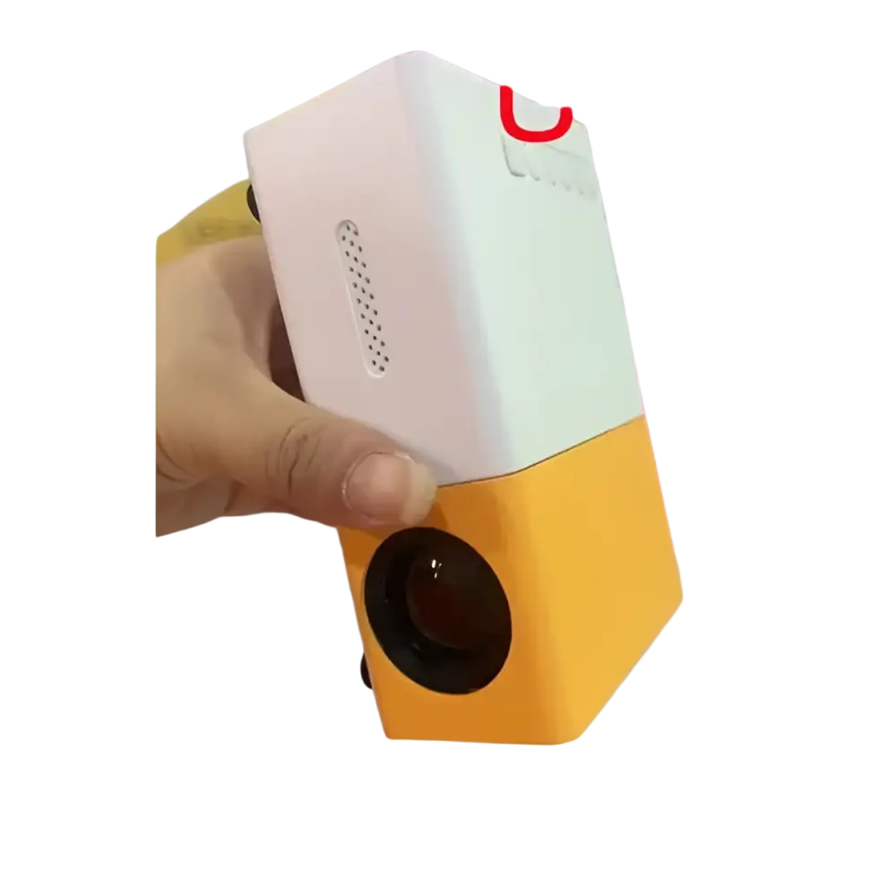 Portable Projector 3D Hd Led Home Theater Cinema HDMI-compatible Usb Audio Projector Yg300 Mini Projector - US - video