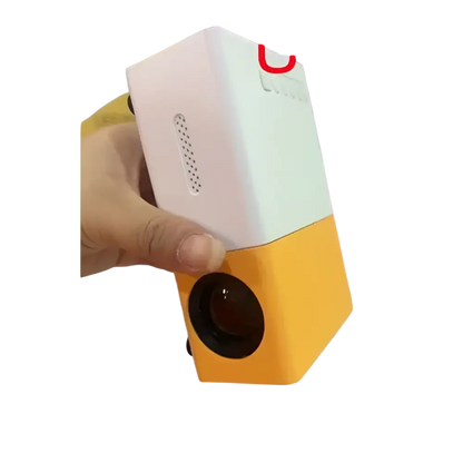 Portable Projector 3D Hd Led Home Theater Cinema HDMI-compatible Usb Audio Projector Yg300 Mini Projector - US - video