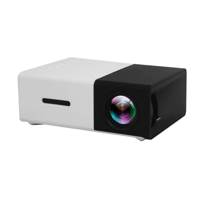Portable Projector 3D Hd Led Home Theater Cinema HDMI-compatible Usb Audio Projector Yg300 Mini Projector - video