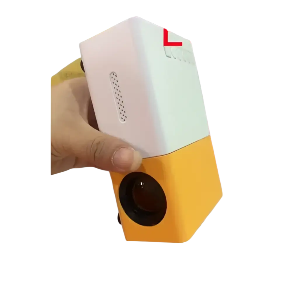 Portable Projector 3D Hd Led Home Theater Cinema HDMI-compatible Usb Audio Projector Yg300 Mini Projector - EU - video