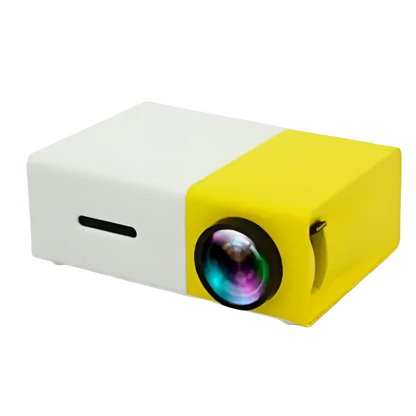 Portable Projector 3D Hd Led Home Theater Cinema HDMI-compatible Usb Audio Projector Yg300 Mini Projector - EU with 84