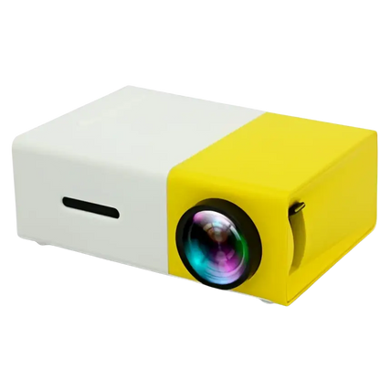 Portable Projector 3D Hd Led Home Theater Cinema HDMI-compatible Usb Audio Projector Yg300 Mini Projector - UK with 150