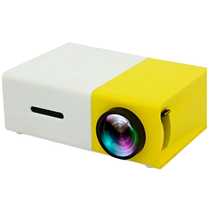 Portable Projector 3D Hd Led Home Theater Cinema HDMI-compatible Usb Audio Projector Yg300 Mini Projector - UK with 84