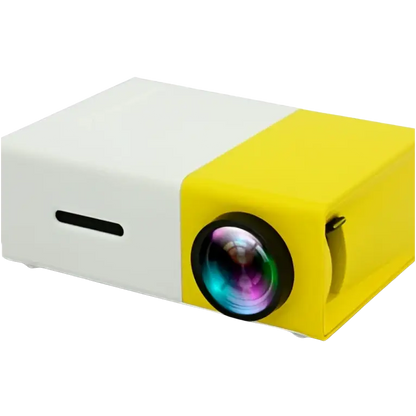 Portable Projector 3D Hd Led Home Theater Cinema HDMI-compatible Usb Audio Projector Yg300 Mini Projector - US with 150