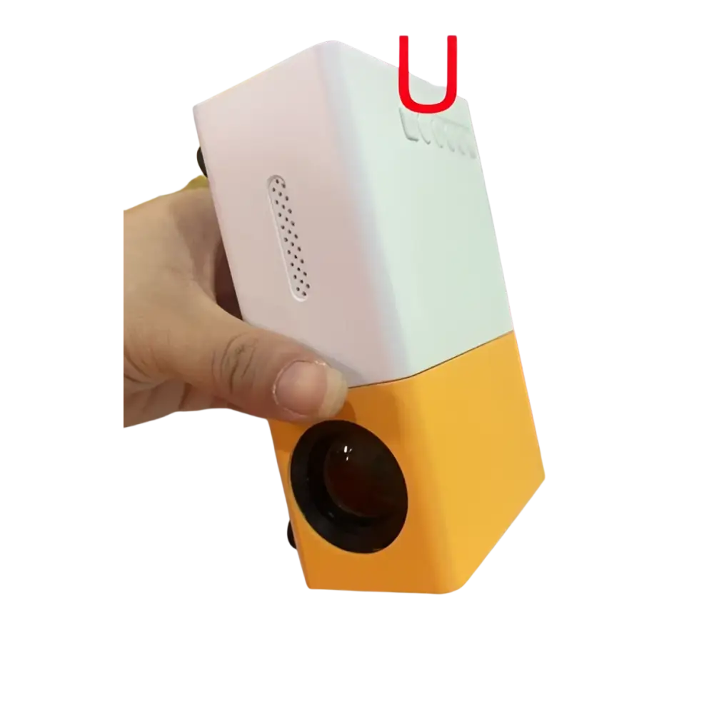 Portable Projector 3D Hd Led Home Theater Cinema HDMI-compatible Usb Audio Projector Yg300 Mini Projector - US - video