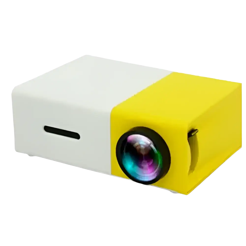 Portable Projector 3D Hd Led Home Theater Cinema HDMI-compatible Usb Audio Projector Yg300 Mini Projector - EU with 120