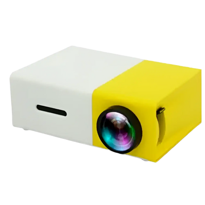 Portable Projector 3D Hd Led Home Theater Cinema HDMI-compatible Usb Audio Projector Yg300 Mini Projector - EU with 120