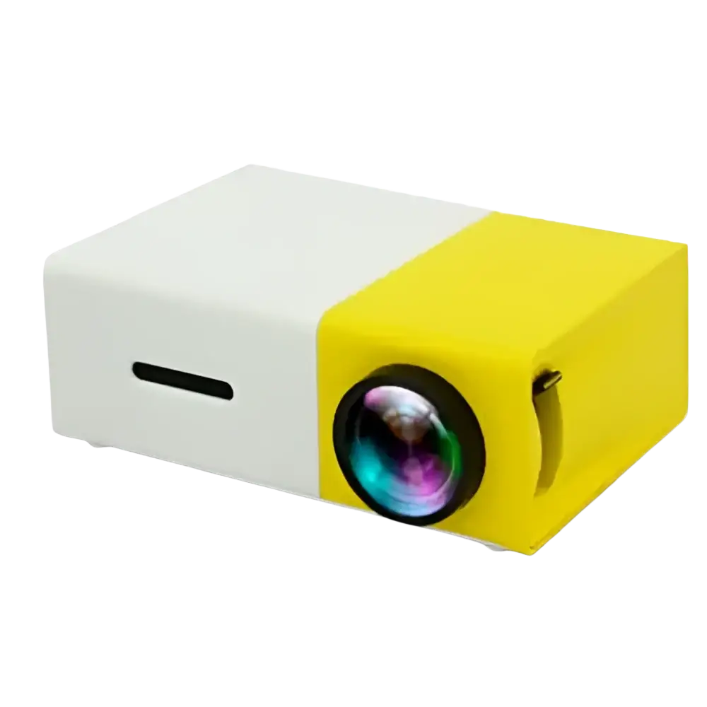 Portable Projector 3D Hd Led Home Theater Cinema HDMI-compatible Usb Audio Projector Yg300 Mini Projector - EU with 150