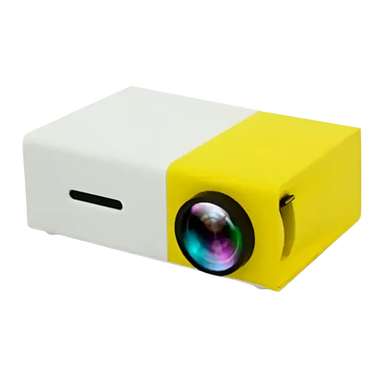 Portable Projector 3D Hd Led Home Theater Cinema HDMI-compatible Usb Audio Projector Yg300 Mini Projector - EU with 150