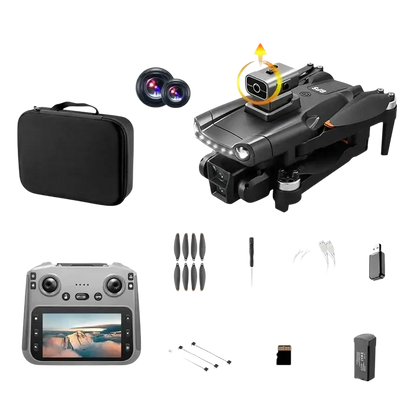 Pour xiaomi V198MAX GPS retour Drone 5G 8K HD double caméra Dron à distance avec écran Laser évitement d’obstacles