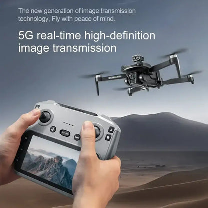 Pour xiaomi V198MAX GPS retour Drone 5G 8K HD double caméra Dron à distance avec écran Laser évitement d’obstacles
