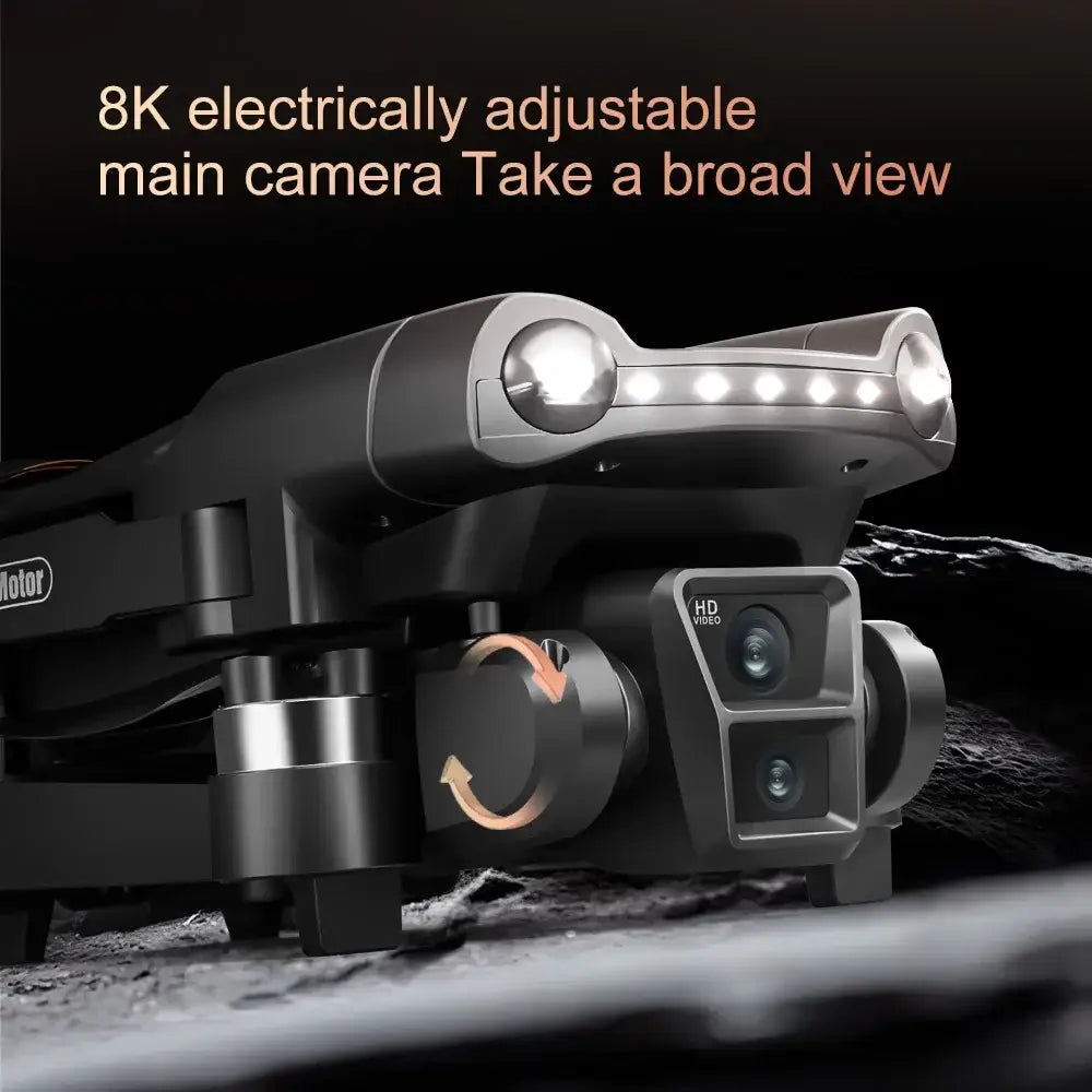 Pour xiaomi V198MAX GPS retour Drone 5G 8K HD double caméra Dron à distance avec écran Laser évitement d’obstacles