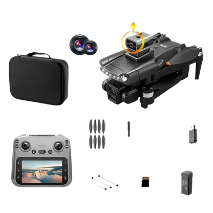 Pour xiaomi V198MAX GPS retour Drone 5G 8K HD double caméra Dron à distance avec écran Laser évitement d’obstacles