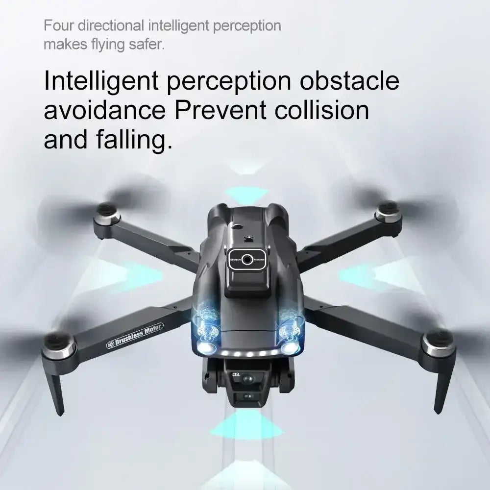 Pour xiaomi V198MAX GPS retour Drone 5G 8K HD double caméra Dron à distance avec écran Laser évitement d’obstacles