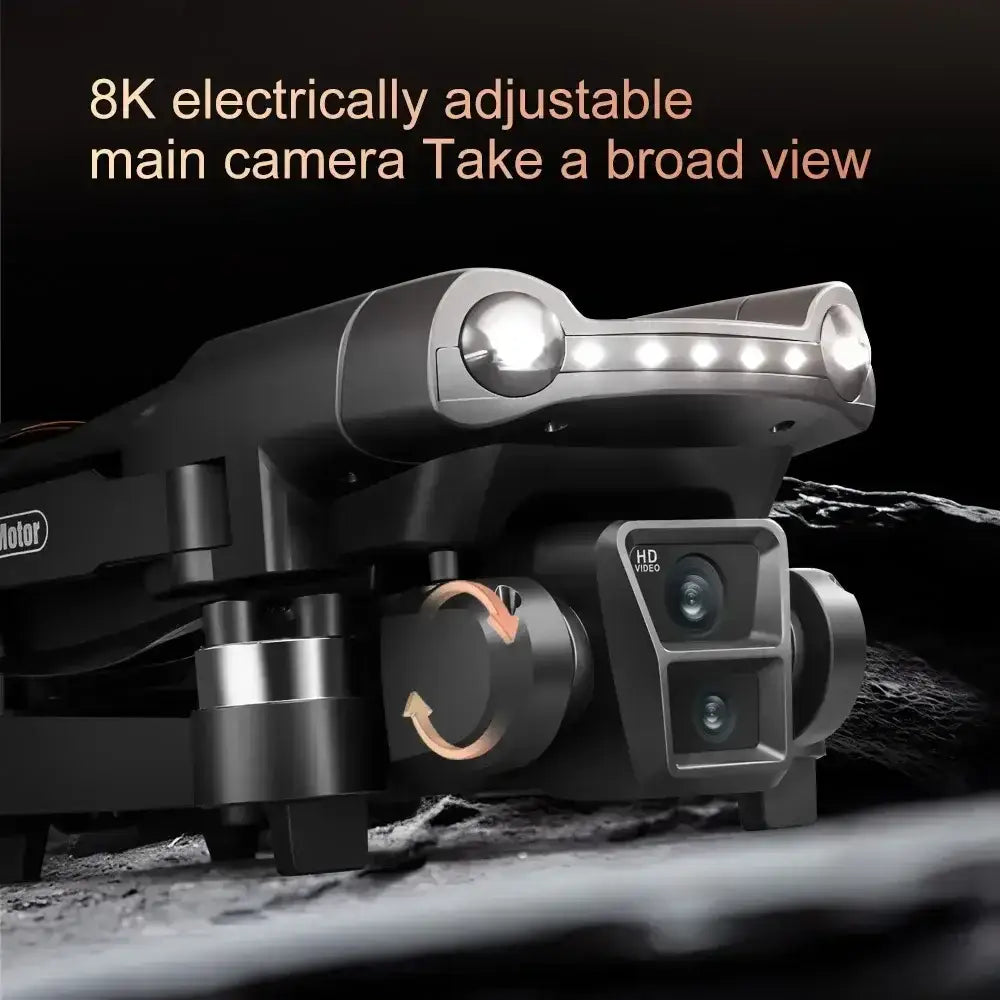 Pour xiaomi V198MAX GPS retour Drone 5G 8K HD double caméra Dron à distance avec écran Laser évitement d’obstacles