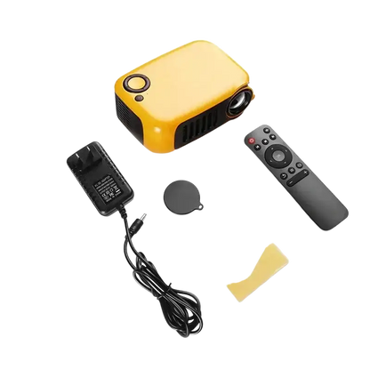 ProjecteurMINI projecteur A2000 Mini projecteur de poche 1000 Lumens LED Projecteur vidéo projecteur de cinéma maison