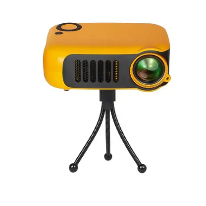 ProjecteurMINI projecteur A2000 Mini projecteur de poche 1000 Lumens LED Projecteur vidéo projecteur de cinéma maison