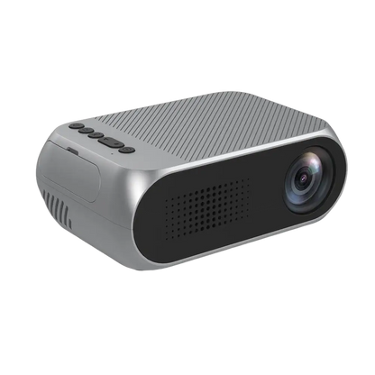 Projector Home Mini HD Mini Portable Projector - Silver / EU - video projecteur