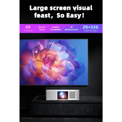 Projector Home Office Mobile Phone Wireless HD Projector Portable Overhead Projector Home Theater - video projecteur